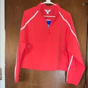 LAST CHANCE JoyLab Half-Zip boxy fit windbreaker jacket